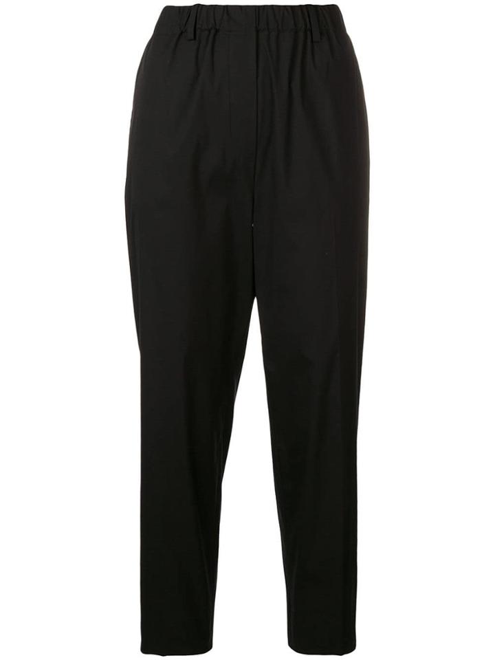 Antonelli Cropped Trousers - Black