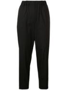 Antonelli Cropped Trousers - Black