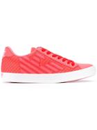 Ea7 Emporio Armani Pride Mesh Sneakers - Pink