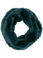 Yves Salomon Accessories Snood Knitted Scarf - Green