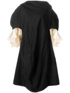 Comme Des Garçons Oversized Asymmetric T-shirt Dress - Black