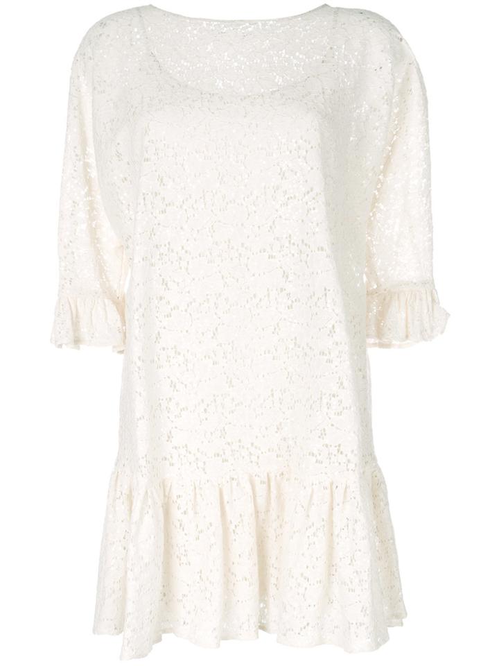 Blugirl Embellished Lace Dress - Nude & Neutrals