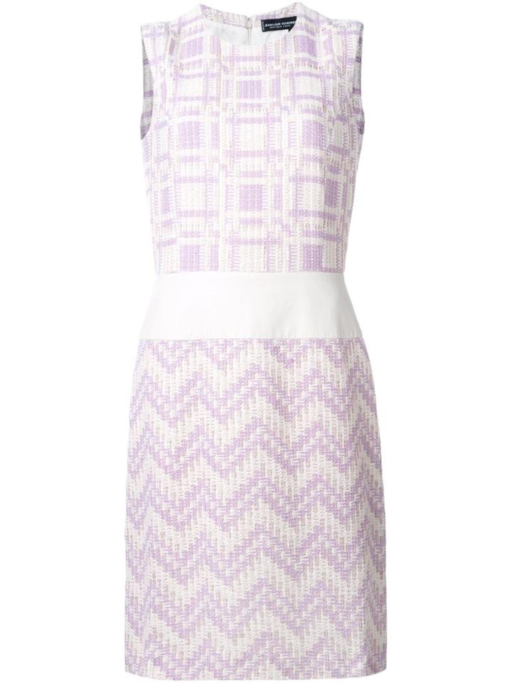 Jean Louis Scherrer Vintage Woven Sleeveless Dress - White
