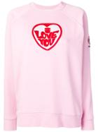 Bella Freud I Love You Sweatshirt - Pink