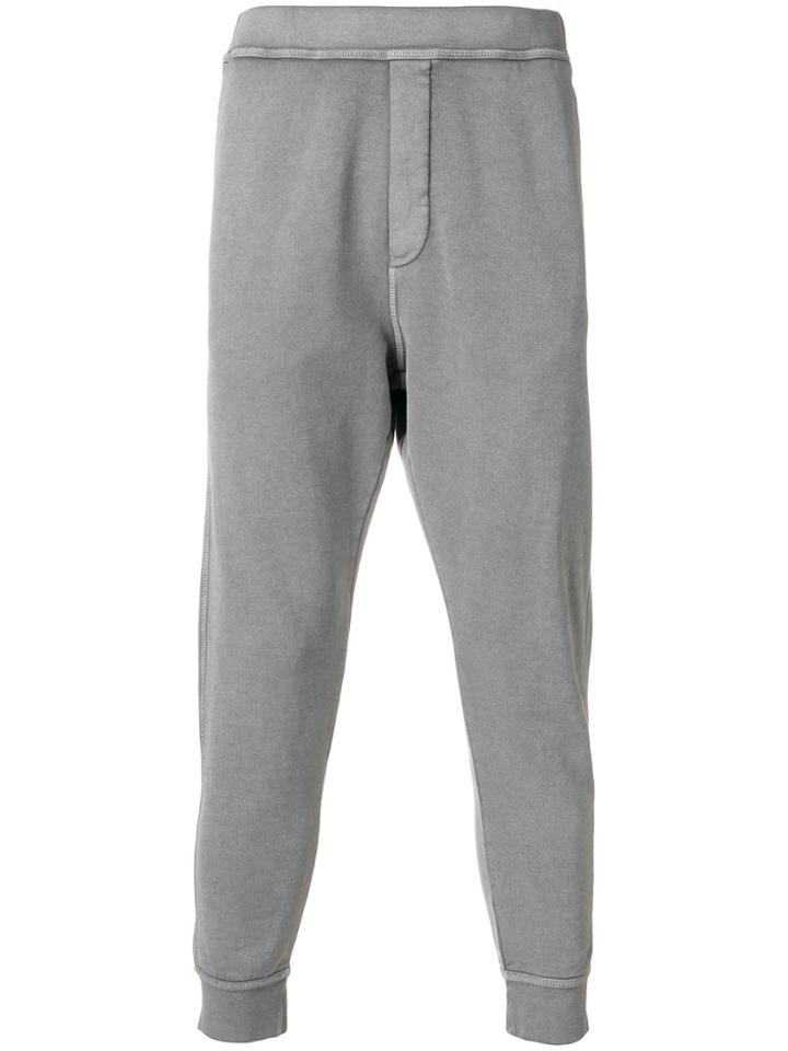Dsquared2 Elasticated Waistband Track Pants - Grey