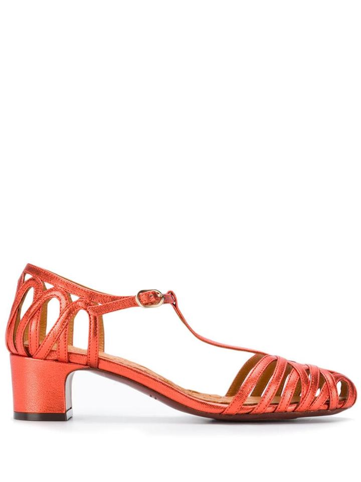 Chie Mihara U-nenu Sandals - Red