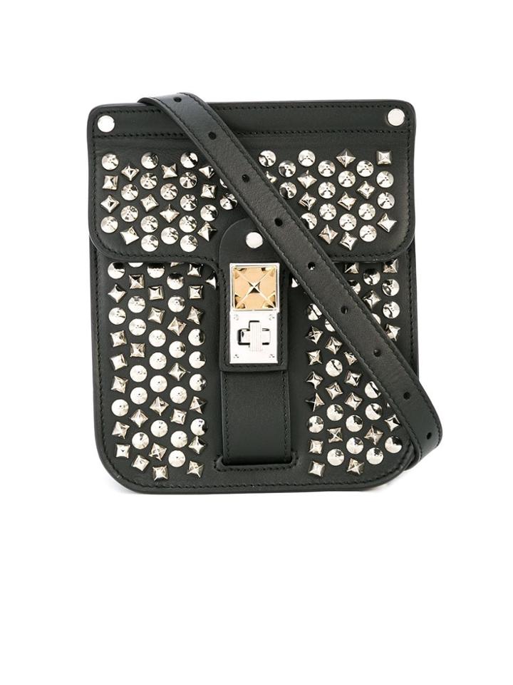 Proenza Schouler Studded Ps11 Convertible Box Bag - Black