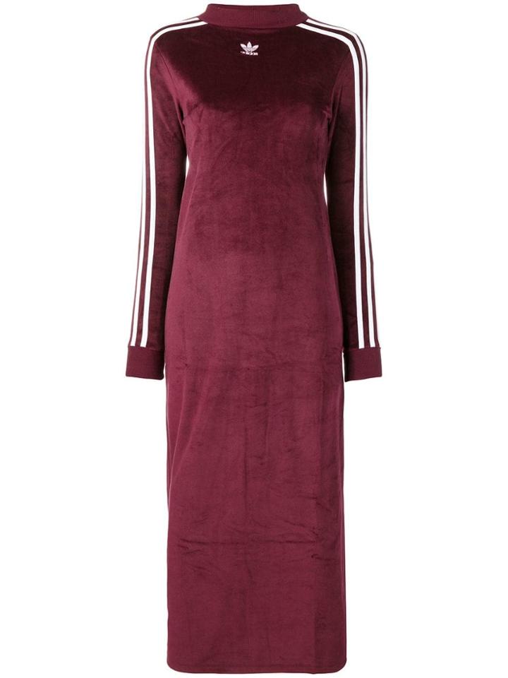 Adidas Adidas Originals Three Stripe Dress - Red