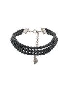 Jean Paul Gaultier Vintage Three-row Beads Choker - Black