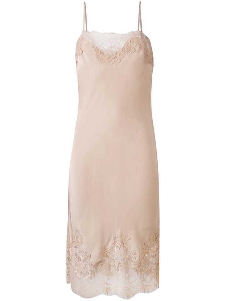Gold Hawk - Coco Lace Dress - Women - Silk/cotton/nylon/viscose - S, Nude/neutrals, Silk/cotton/nylon/viscose