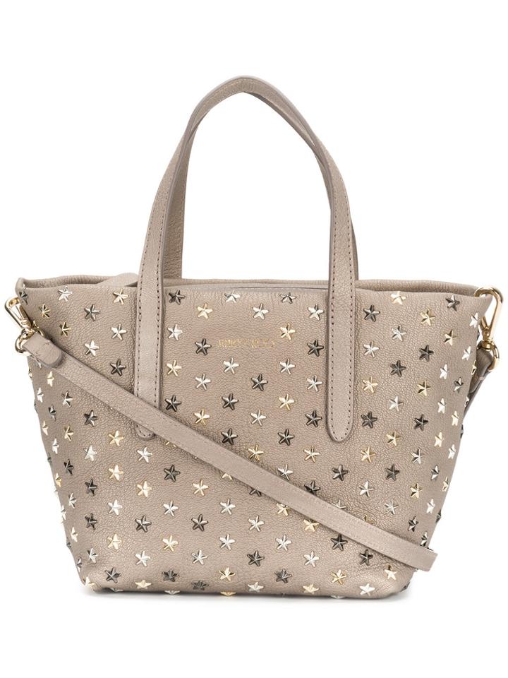 Jimmy Choo Mini Sara Tote - Nude & Neutrals