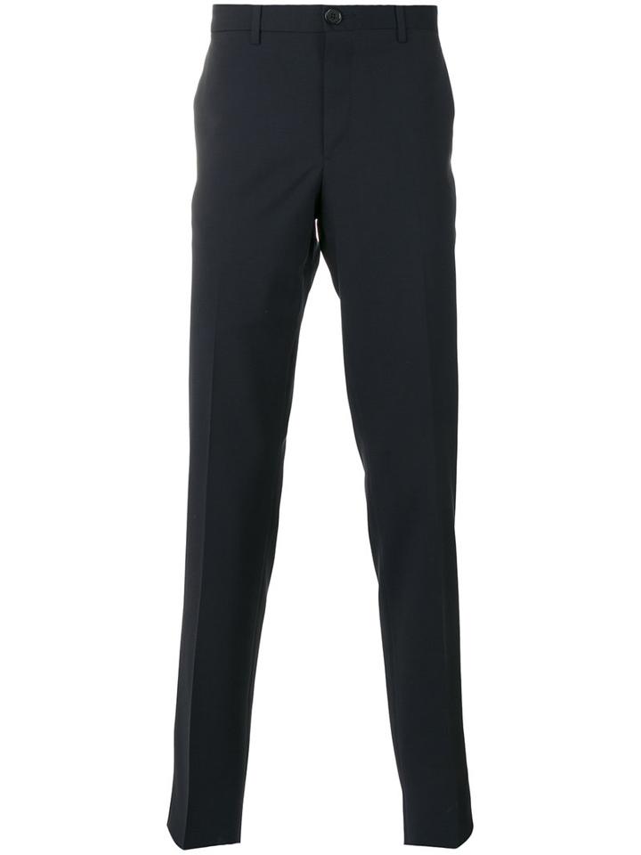 Ps By Paul Smith Tailored Trousers, Men's, Size: 30, Blue, Mohair/wool