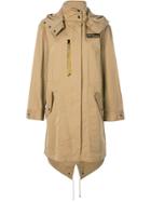 Kenzo Hooded Zipped Jacket - Brown