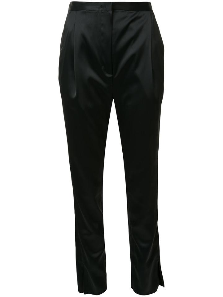 Rachel Comey Tailored Cropped Trousers, Women's, Size: 2, Black, Spandex/elastane/acetate/viscose