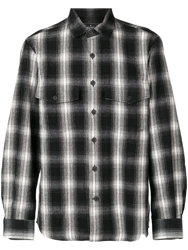 Marcelo Burlon County Of Milan Checkered Shirt - Black