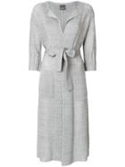 Lorena Antoniazzi Sequin Embellished Cardi-coat - Grey