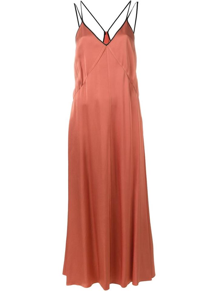 Forte Forte Piped Trim Slip Dress