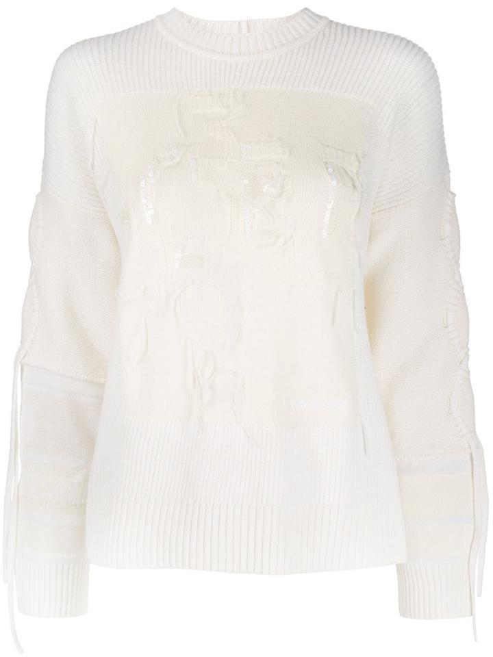 Iceberg Embroidered Jumper - White