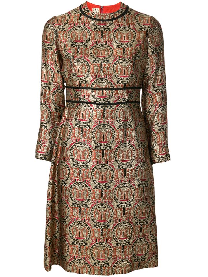 William Vintage 1965 Metallic Dress