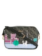 Liu Jo Eiffel Tower Print Shoulder Bag - Green