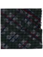 Faliero Sarti Wool Knit Scarf - Black