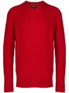Woolrich Round Neck Jumper - Red