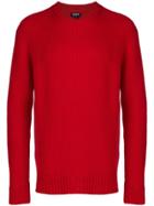 Woolrich Round Neck Jumper - Red