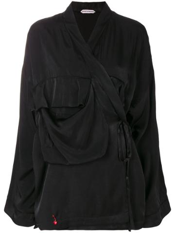 Giacobino Wrap Jacket - Black