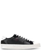 Moa Master Of Arts Panelled Low Top Sneakers - Black