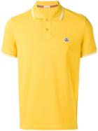 Moncler Classic Polo Shirt, Men's, Size: Medium, Yellow/orange, Cotton