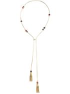 Lanvin Tassel Pendant Necklace, Women's, Metallic