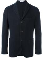 Boglioli Classic Blazer, Men's, Size: 48, Blue, Cotton/spandex/elastane/cupro
