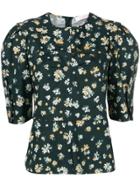 See By Chloé Floral Print Blouse - Green