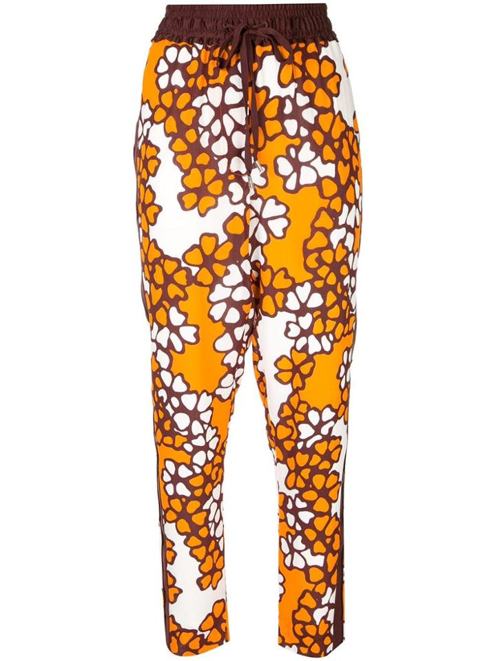 3.1 Phillip Lim Floral Print Trousers - Multicolour