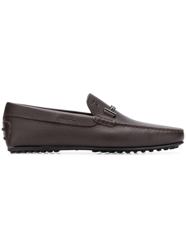 Tod's Grommino City Driving Loafers - Brown