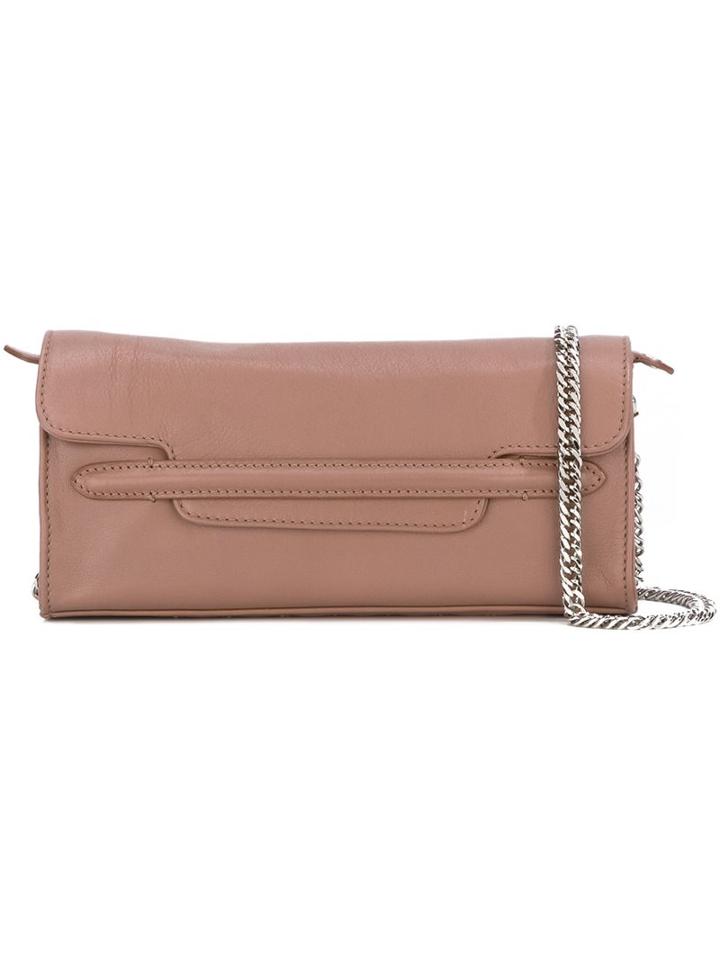 Zanellato Chain Strap Mini Shoulder Bag, Women's, Pink/purple