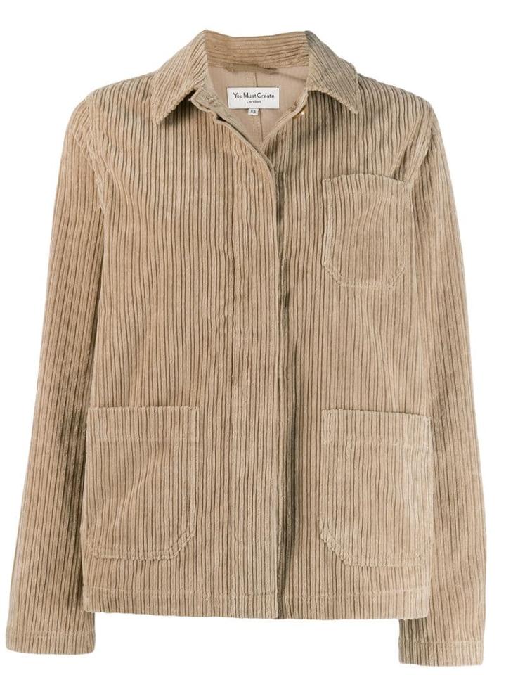 Ymc Corduroy Jacket - Neutrals