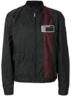 Prada Striped Lightweight Jacket - Black