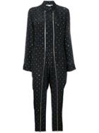 Stella Mccartney Kiera Dotted Jumpsuit - Black