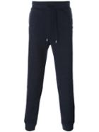 A.p.c. Drawstring Track Pants, Men's, Size: Small, Blue, Wool/cotton