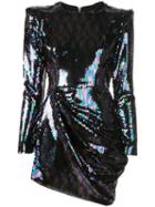 Alex Perry Iris Sequin Mini Dress - Metallic