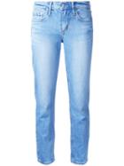 Nobody Denim Midi Jeans, Women's, Size: 24, Blue, Cotton/elastodiene