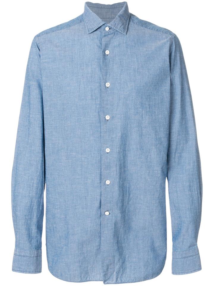 Bagutta Classic Shirt - Blue