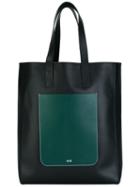 Ami Alexandre Mattiussi - Tote Bag - Men - Leather - One Size, Black, Leather