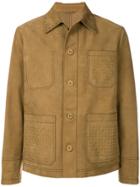 Bottega Veneta Classic Suede Jacket - Brown