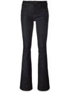 Victoria Victoria Beckham Stretch Flared Jeans, Women's, Size: 26, Blue, Cotton/polyester/spandex/elastane