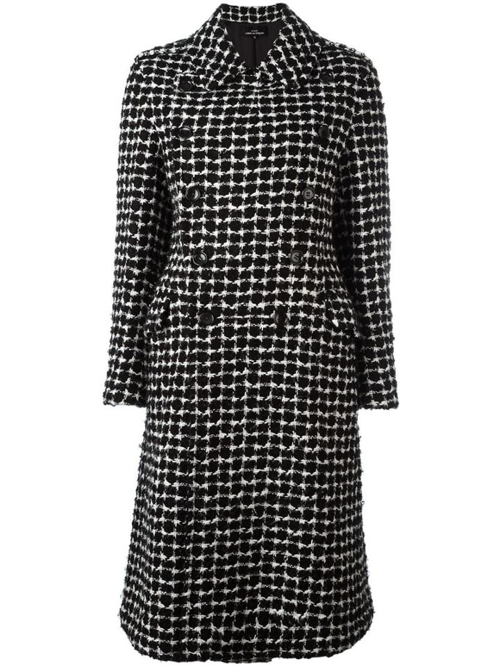 Comme Des Garçons Pre-owned Tricot Coat - Black