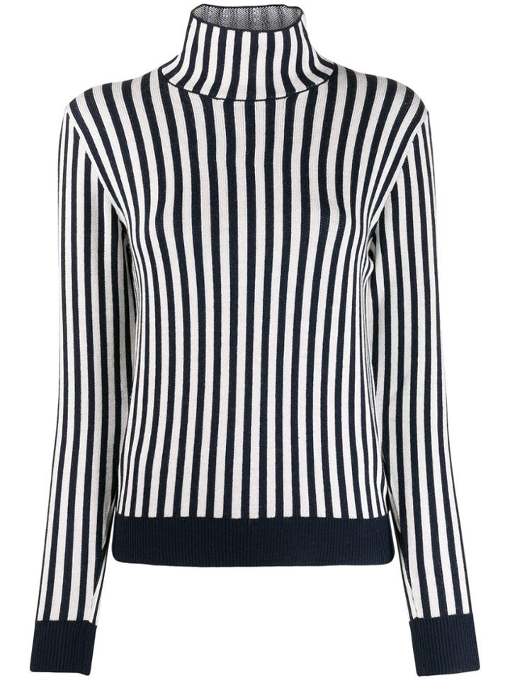 Sara Lanzi Striped Jumper - Blue