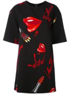 Philipp Plein - Pyrus T-shirt Dress - Women - Polyester/spandex/elastane - M, Black, Polyester/spandex/elastane