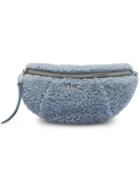 Miu Miu Shearling Belt Bag - F0237 Periwinkle Blue